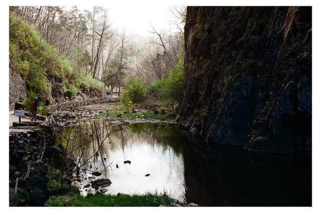 Under the Natural Bridge